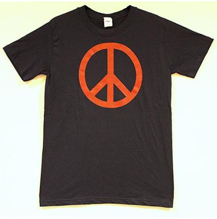 T-Shirt - Peace Symbol - Mrkbl