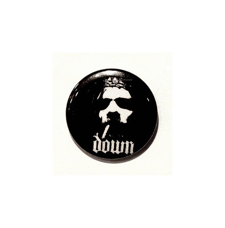 Down - Jesus med cigg - Badge