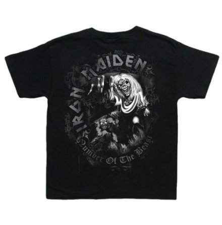 Barn T-Shirt - Iron Maiden - Number of the Beast