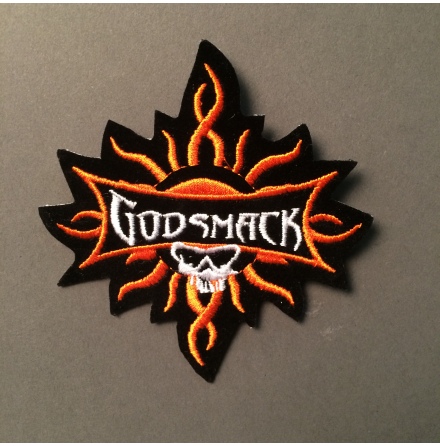 Godsmack - Sun &amp; Skull Logo - Tygmärke
