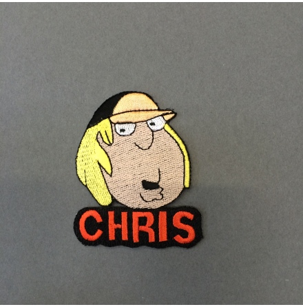 Family Guy - Chris Face - Tygmärke