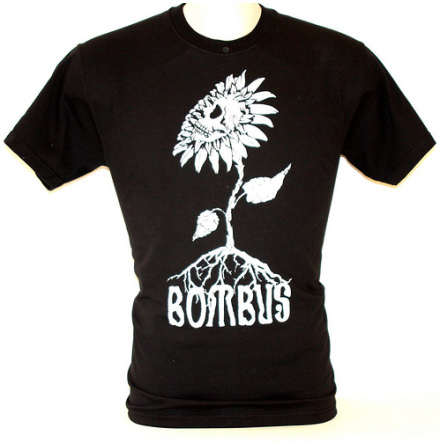 T-Shirt - Skullflower Svart