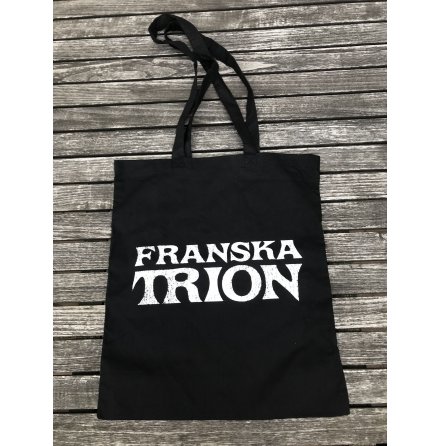 Franska Trion Tygvska Svart Logo