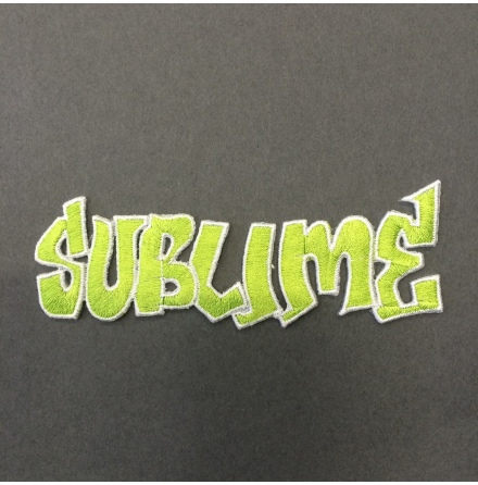 Sublime - Grn Logo - Tygmrke