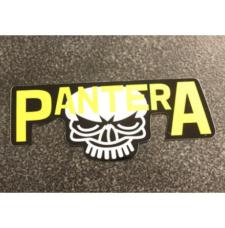 Pantera - Skull - Klistermärke