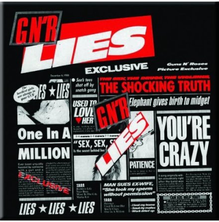 Fridge Magnet - Lies