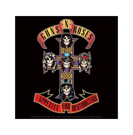 Guns N Roses - Single Coster Logo