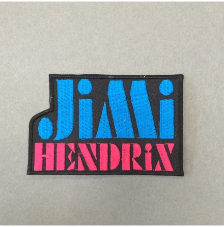 Jimi Hendrix - Bl/Rosa Logo - Tygmrke