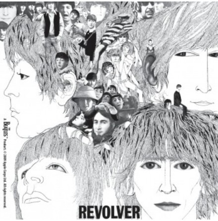 Beatles - Revolver Album - Single Coaster