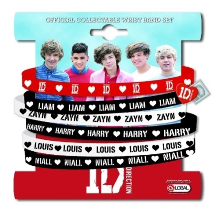 One Direction - Gummi Armband