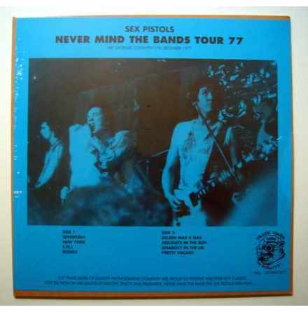 LP - Sex Pistols - Never Mind The Bands Tour 77