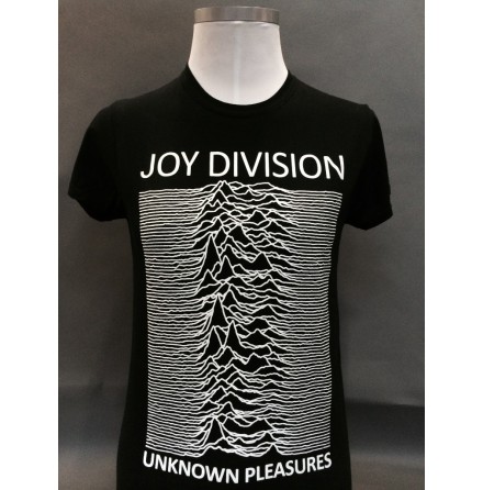 T-Shirt - Unknown Pleasures Svart