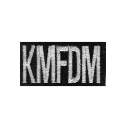 KMFDM - Svart/Vit Logo - Tygmrke