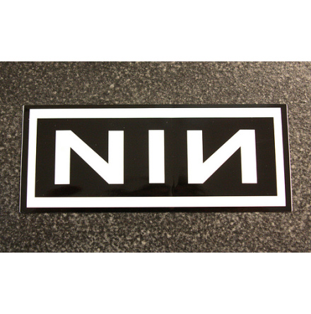 NIN - Logo - Klistermrke