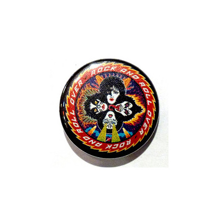 Kiss - RnR Over - Badge