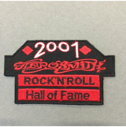 Aerosmith - Rock N Roll Hall of Fame - Tygmärke